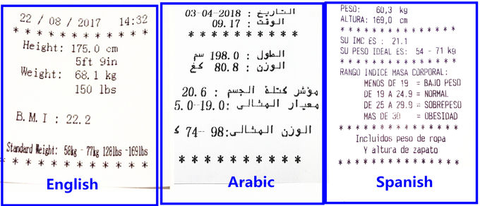 折り畳み式の医学の高さおよび重量は重量およびBmiのポータブルを測定するスケールを量ります