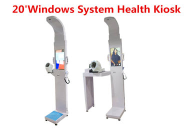 Sel-service medical height and weight scales with blood pressure ,temperature