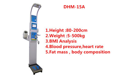 Pharmacy Weighing Scale With Body Fat Analyzer With Blood Pressure 500kg Load Cell